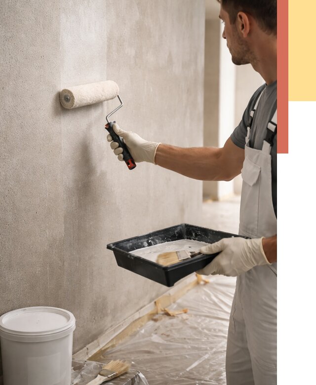 Грунтовка стен в Электростали от 2229 руб. м2 — быстро, недорого, с материалом | ОТДЕЛОЧНИК-Элк