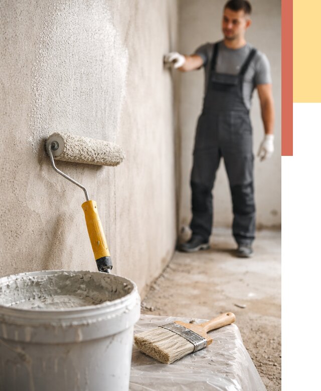 Нанесение бетоноконтакта на стены в Электростали от 4255 руб. быстро и недорого | ОТДЕЛОЧНИК-Элк