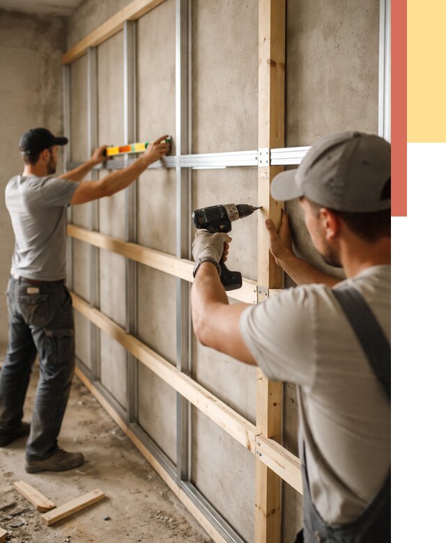 Устройство обрешетки под панели в Электростали от 2127 руб. — монтаж под ключ | ОТДЕЛОЧНИК-Элк