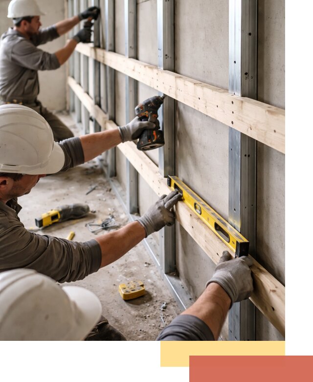 Устройство обрешетки под панели в Электростали