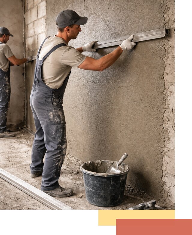 Штукатурка стен цементно-песчаная в Электростали профессионально