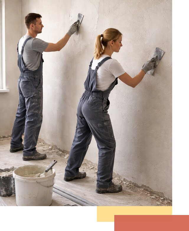 Штукатурка стен под обои в Электростали профессионально и быстро