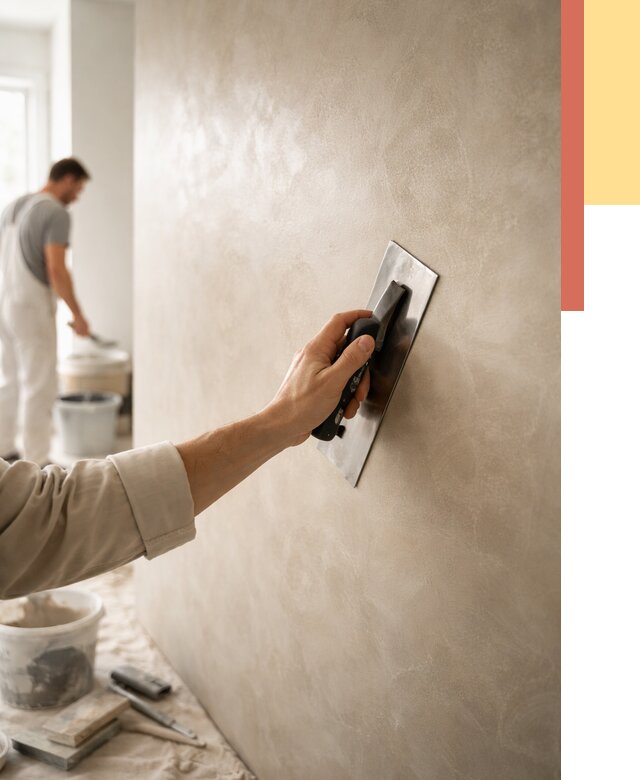 Венецианская штукатурка в Электростали от 3546 руб/м² — нанесение стен под ключ | ОТДЕЛОЧНИК-Элк