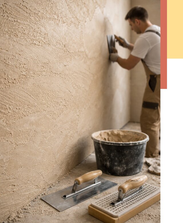 Декоративная штукатурка травертин в Электростали от 1823 руб/м2 — качественно и недорого | ОТДЕЛОЧНИК-Элк