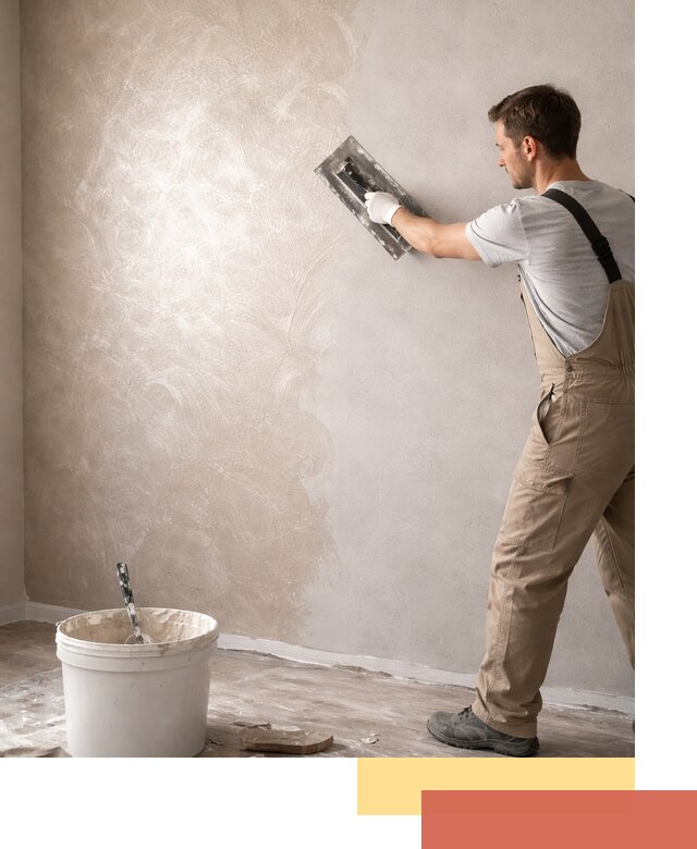 Декоративная штукатурка «Мокрый шелк» под ключ в Электростали