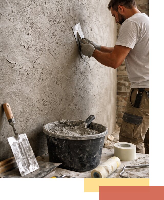 Декоративная штукатурка лофт в Электростали — отделка стен и потолков