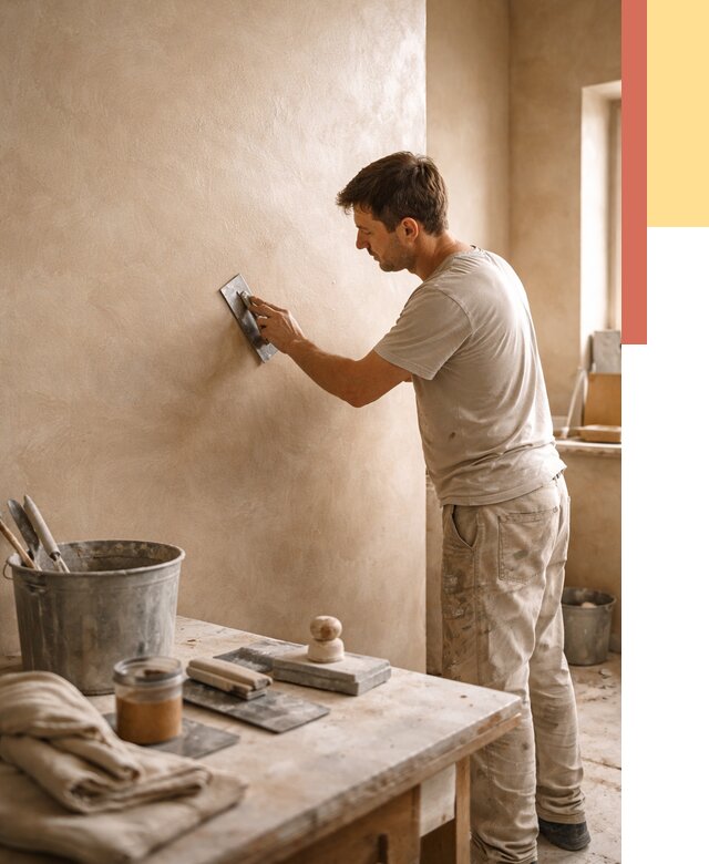 Марокканская штукатурка таделакт в Электростали под ключ от 4255 руб. | ОТДЕЛОЧНИК-Элк