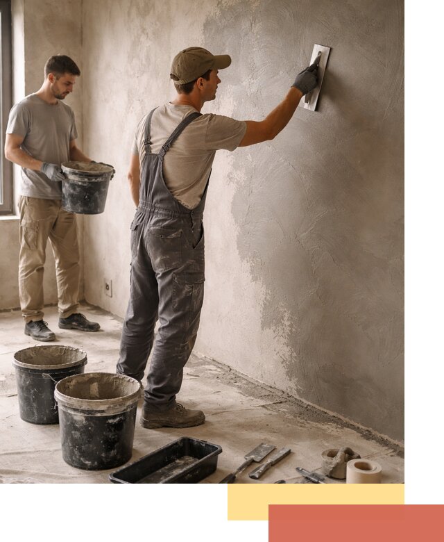 Нанесение микроцемента на стены в Электростали качественно и быстро