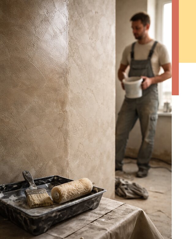 Нанесение воска на штукатурку в Электростали от 3546 руб. | Услуги ОТДЕЛОЧНИК-Элк