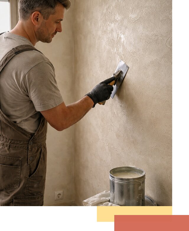 Нанесение воска на штукатурку в Электростали для защиты и блеска