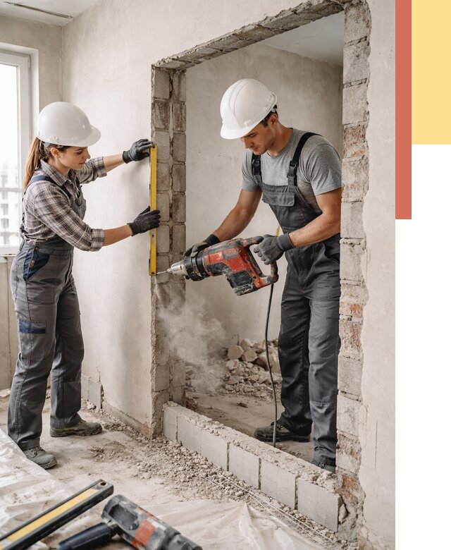 Создание проемов в стенах в Электростали от 6585 руб. — алмазная резка и расширение | ОТДЕЛОЧНИК-Элк
