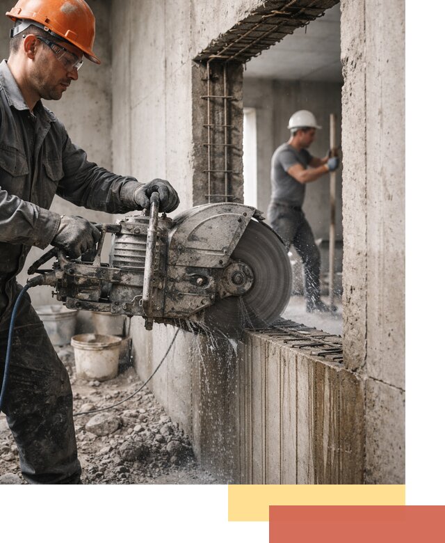 Алмазная резка проемов в Электростали быстро и точно