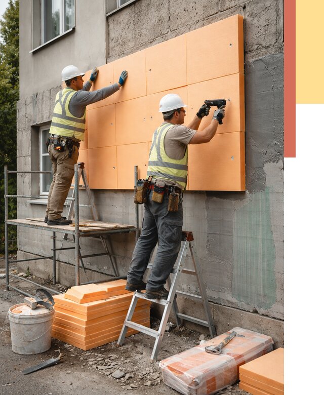 Утепление стен пеноплексом в Электростали от 1874 руб./м2 — быстро и недорого | ОТДЕЛОЧНИК-Элк