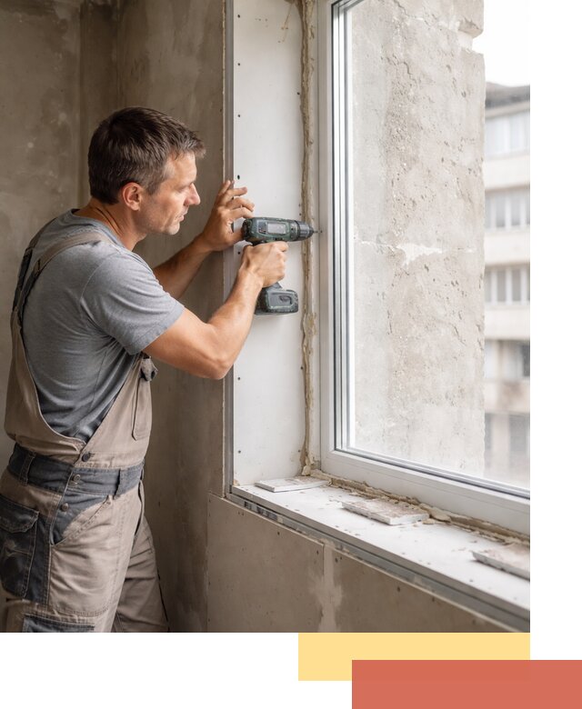 Монтаж гипсокартонных откосов в Электростали под ключ