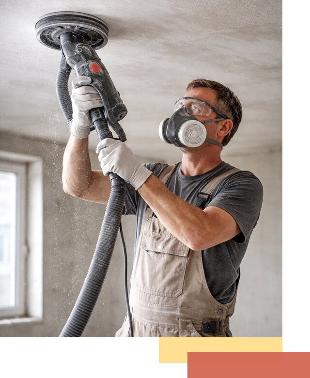 Шлифовка потолка в Электростали — качественная подготовка под отделку