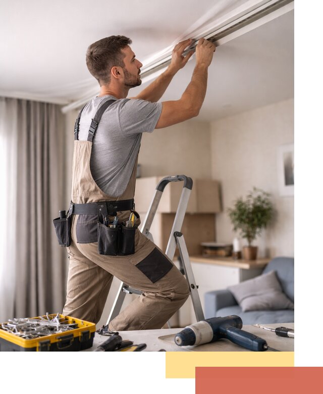 Ремонт натяжных потолков в Электростали — качественно и оперативно