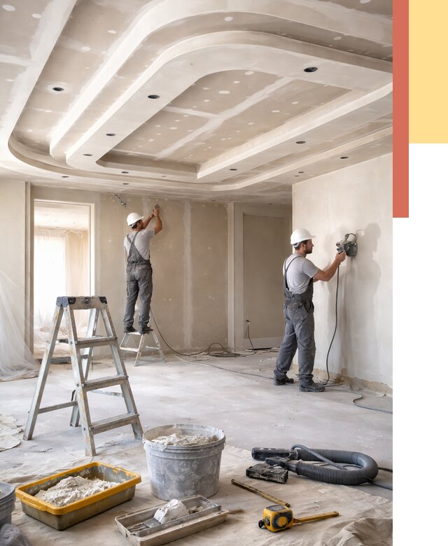 Многоуровневый потолок из гипсокартона в Электростали от 760 руб. под ключ | ОТДЕЛОЧНИК-Элк