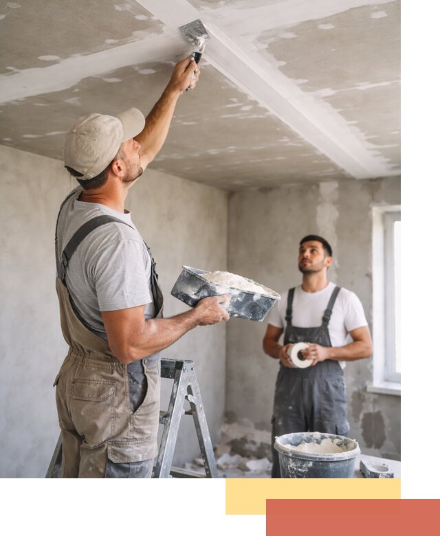 Обработка швов потолка ГКЛ в Электростали: качественная заделка и шпатлевка