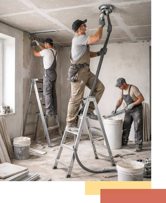 Ремонт потолка из гипсокартона в Электростали: быстрый и качественный монтаж