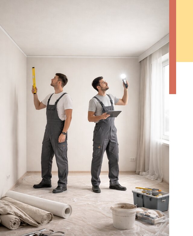 Отделка потолка в Электростали недорого от 760 руб/м2 | Услуги ОТДЕЛОЧНИК-Элк