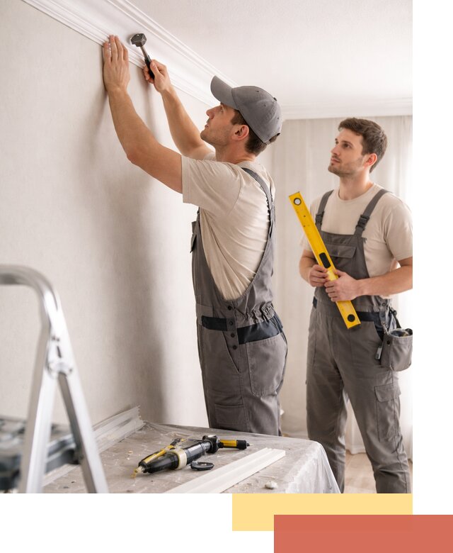 Монтаж потолочного плинтуса в Электростали качественно и быстро
