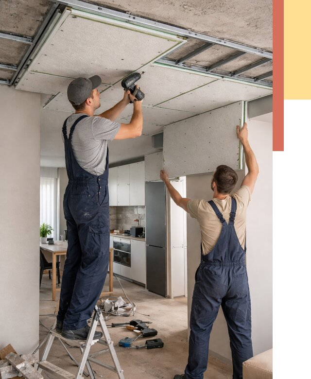 Шумоизоляция потолка панелями зипс в Электростали от 1874 руб. под ключ | ОТДЕЛОЧНИК-Элк